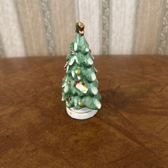 Vintage Relco Christmas Tree Salt Shakers Replacement Holiday Christmas retro - Picture 3 of 7